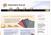 diplomarbeit-druck.de produziert Doktorarbeiten, Dissertationen und Diplomarbeiten schnell und qualitätiv hochwertig
 diplomarbeit-druck.de produziert Doktorarbeiten, Dissertationen und Diplomarbeiten schnell und qualitätiv hochwertig